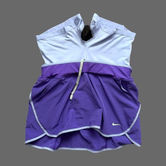 Nike Purple/Blue Lined Tennis Skort Women’s Size S 453694-502 GUC Activewear - Picture 6 of 6